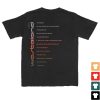kenny Wolves At The Gate Merch Tracklist Tee1