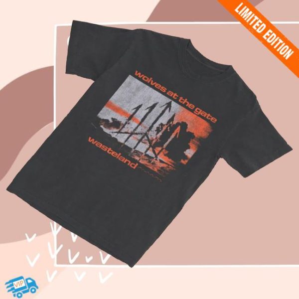 kenny Wolves At The Gate Merch Wasteland Cover Tee0