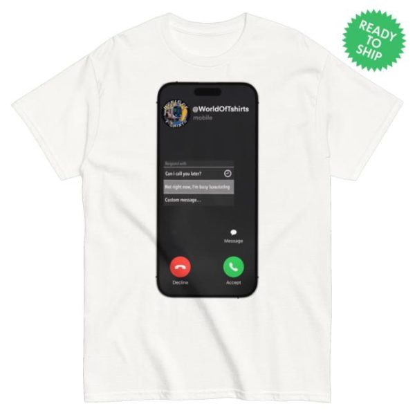kenny World Of T Shirts Merch Not Right Now Im Busy Luxuriating Tee