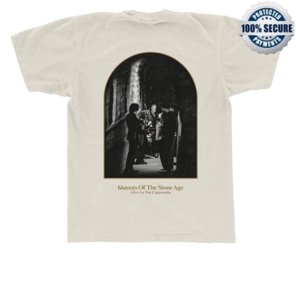 kenny s Queens Of The Stone Age Official Store Alive In The Catacombs Shirt