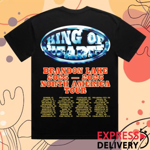 kenny sau Official Brandon Lake Merch Shop Store Koh Chrome Tour Shirt