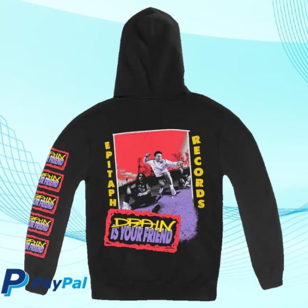 kenny sau Official Drain Badge Pull Hoodie