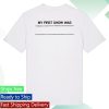 kenny sau Official Frank Turner Merch Shop Store Show3000 My First Show Shirt