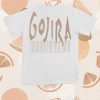 kenny sau Official Gojira Merch Shop Store White Bannon Shirt