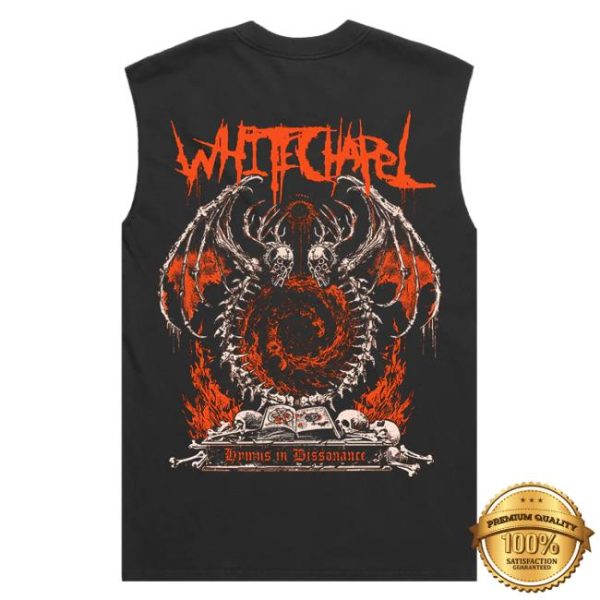 kenny sau Official Whitechapel Band Merch Shop Store Sepulcher Faded Shirt