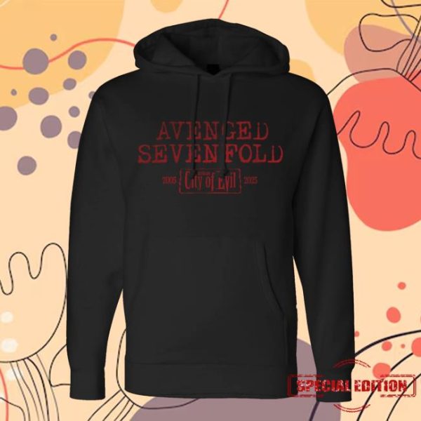 kenny trc Official A7x World City Of Evil Coe 20Th Anniversary Hoodie 3
