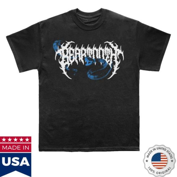kenny trc Official Beartooth Band Merch Shop Store Blue Snake Tour Shirt