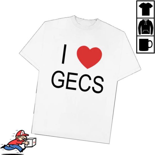 kenny 100Gecs Merch I Love Gecs Teeb