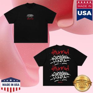 kenny 4Hunnid Merch 4Hunnid X Shoreline Mafia Tagger Tee