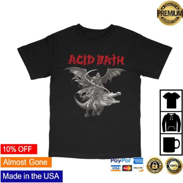 kenny Acid Bath Official Merch Alligator Tee
