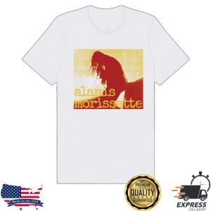 kenny Alanis Merch Alanis Yellow Silhouette White T Shirt