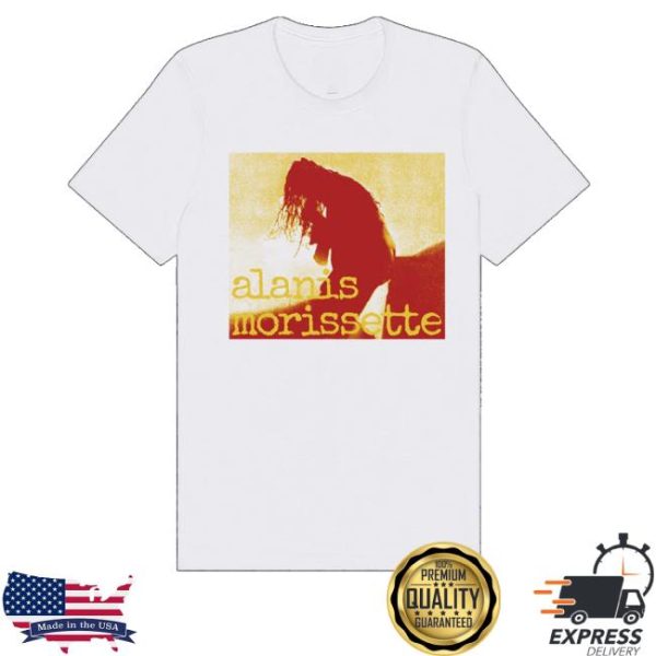kenny Alanis Merch Alanis Yellow Silhouette White T Shirt