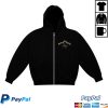 kenny Alex Warren Merch Store Youll Be Alright Kid Black Zip Up Hoodie
