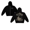kenny Alex Warren Merch Store Youll Be Alright Kid Black Zip Up Hoodiess
