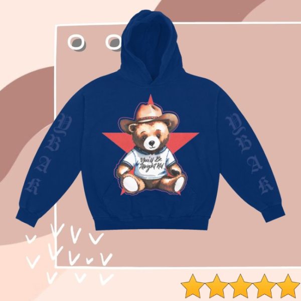 kenny Alex Warren Merch Store Youll Be Alright Kid Teddy Hoodie