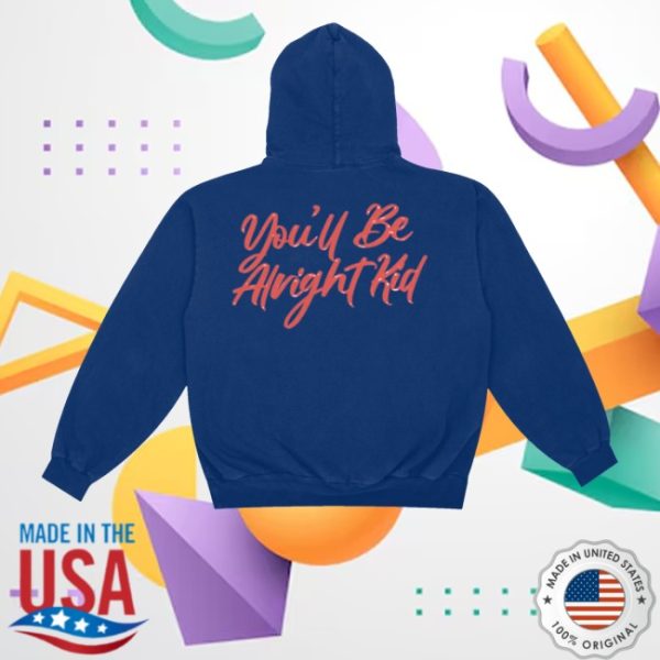 kenny Alex Warren Merch Store Youll Be Alright Kid Teddy Hoodies