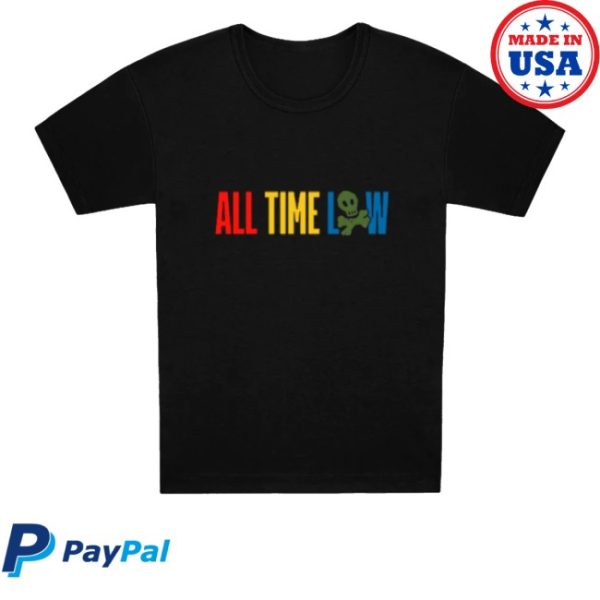 kenny All Time Low Merch Store All Time Low Logo Shirt