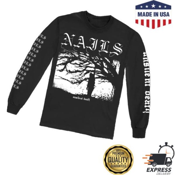 kenny Allin Merch Nails Unsilent Death Longsleeveb