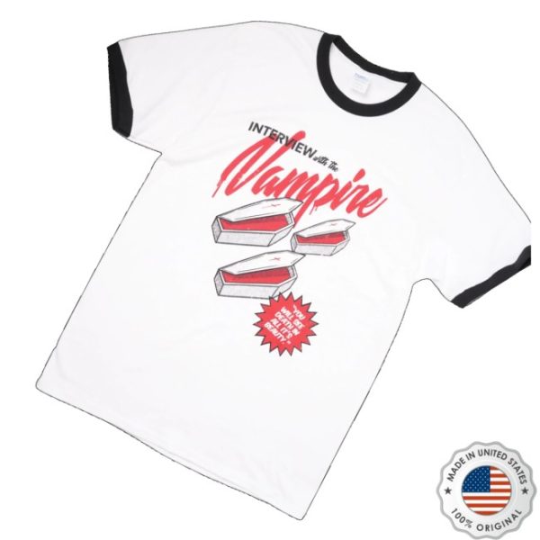 kenny Amc Merch Store Interview With The Vampire X Dirty Coast Coffin Ringer Shirts