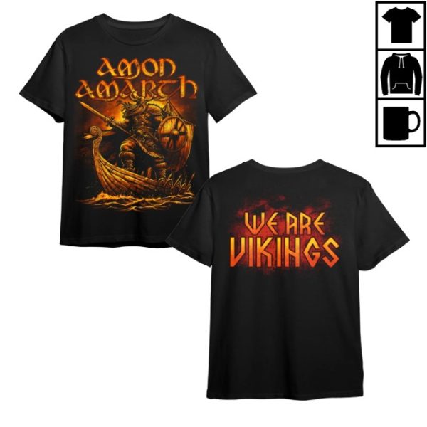 kenny Amon Amarth Merch Store Amon Amarth We Are Vikings Shirtss
