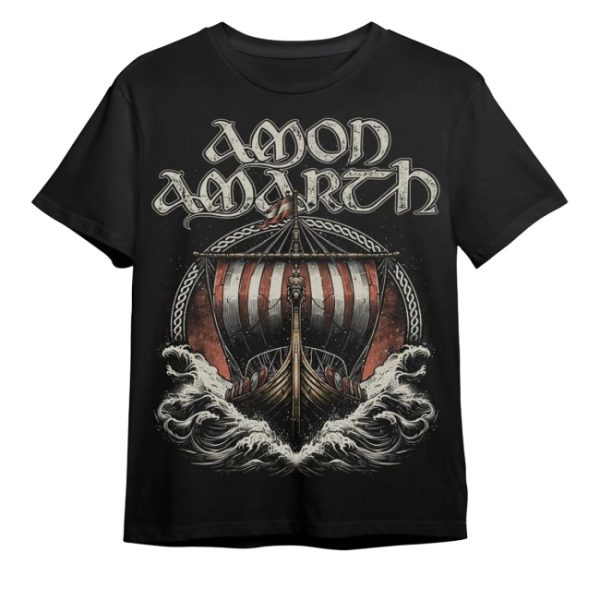 kenny Amon Amarth Merch Store We Rule The Waves T Shirt