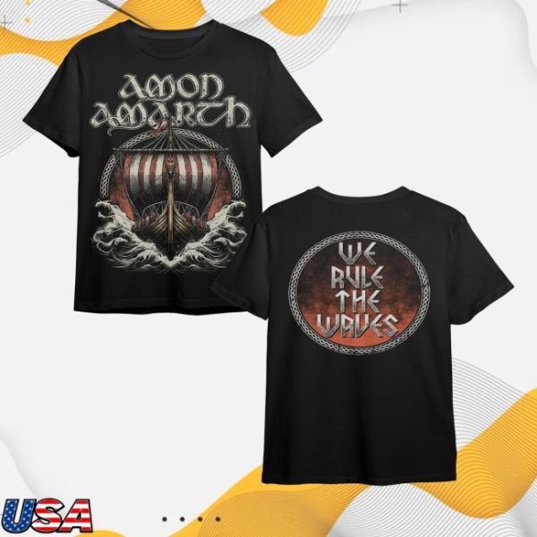 kenny Amon Amarth Merch Store We Rule The Waves T Shirtss