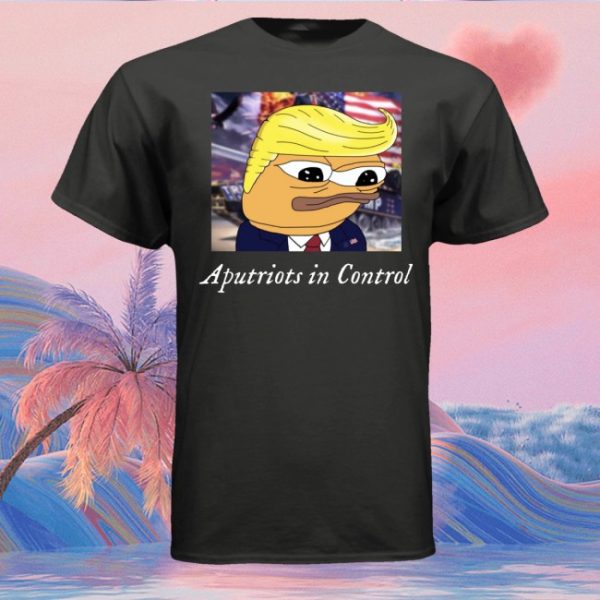 kenny Apu Token Merch Aputriots Is Control Black Shirt