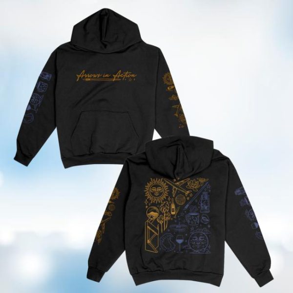 kenny Arrows In Action Merch I Think Ive Been Here Before Hoodie