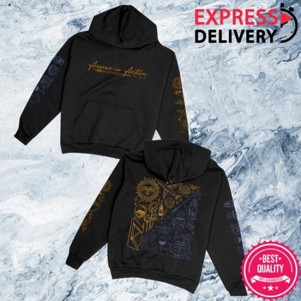 kenny Arrows In Action Merch I Think Ive Been Here Before Hoodieb