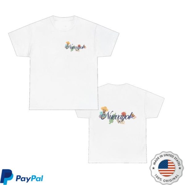 kenny Bad Bunny Merch Dtmf Merch Nuevayol White Tee