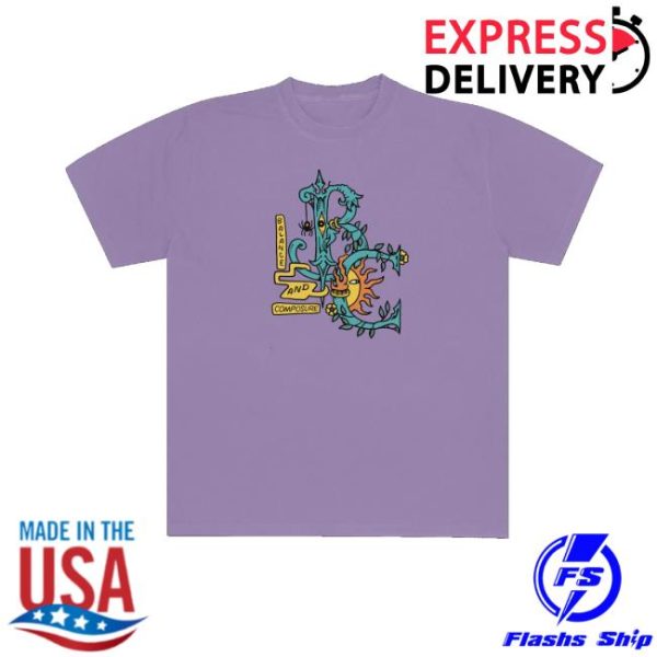 kenny Balance And Comp Band Merch BC Logo Orchid Blue T Shirt