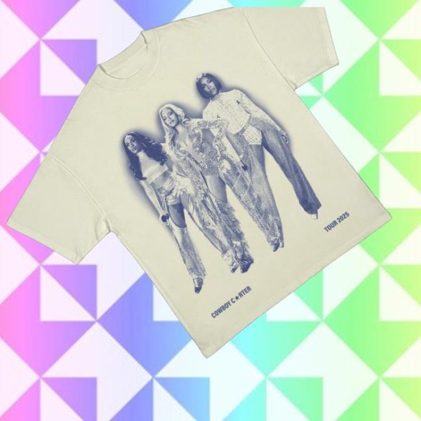 kenny Beyonce Merch Shop Cowboy Carter Tour 2025 Legacy White Shirts