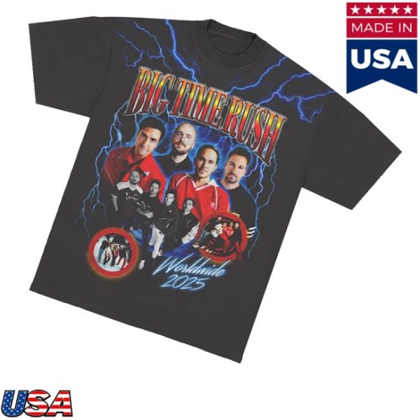 kenny Big Time Rush Merch Store Btr In Real Life Worldwide 2025 Bootleg Shirts