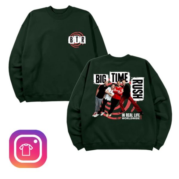 kenny Big Time Rush Merch Store Btr In Real Life Worldwide 2025 Tour Crewneckd