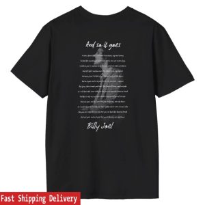 kenny Billy Joel Shop Merch Billy Joel And So It Goes Lyrics Shirt kenny Billy Joel Shop Merch Billy Joel And So It Goes Lyrics Shirt