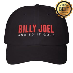 kenny Billy Joel Shop Merch Billy Joel And So It Goes Title Cap