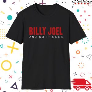 kenny Billy Joel Shop Merch Billy Joel And So It Goes Title Shirt