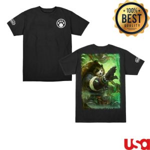 kenny Blizzard Gear Store World Of Warcraft Mists Of Pandaria Pandaren Black Shircs