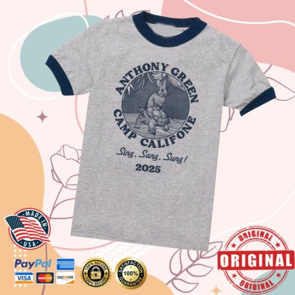 kenny Bornlosersrecords Merch Anthony Green Camp Califone T Shirtb