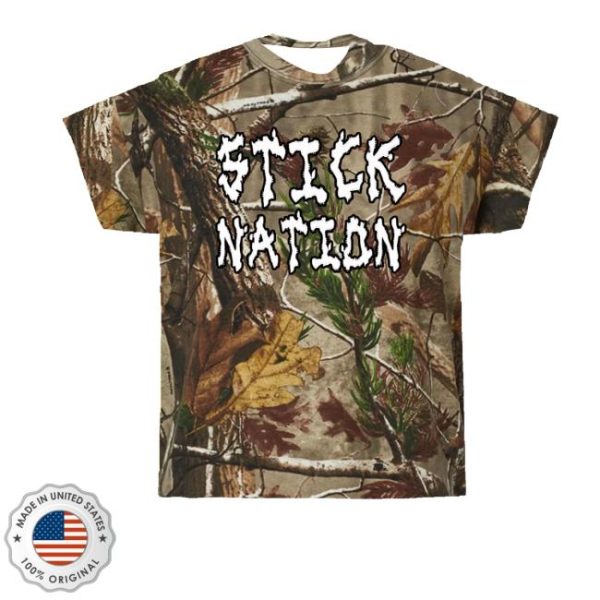 kenny Bossdogart Merch Stick Nation Realtree Tee