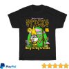 kenny Bossdogart Merch Sticks Are My Friends Black Tee