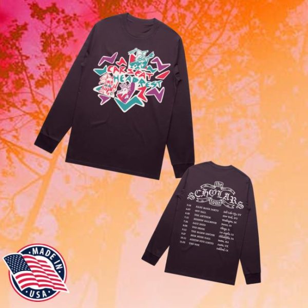 kenny Car Seat Headrest Merch Chicago Punk Band Tour Long Sleevev