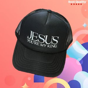 kenny Cecewinans Merch Jesus Youre My King Black Trucker