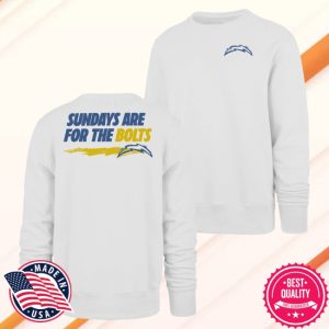 kenny Chargers Merch Mens 47 White Los Angeles Chargers Sundays Are For The Bolts Backer Pullover Sweatshirt0 kenny Chargers Merch Mens 47 White Los Angeles Chargers Sundays Are For The Bolts Backer Pullover Sweatshirt0