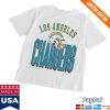 kenny Chargers Shop Gameday Couture White Los Angeles Chargers Oversized Classic Fierce Focus T Shirtv