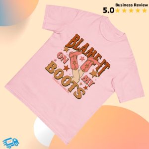 kenny Charly Reynolds Merch Blame It On My Boots Tee1