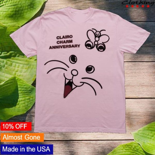 kenny Clairo Merch Charm Butterfly Tee