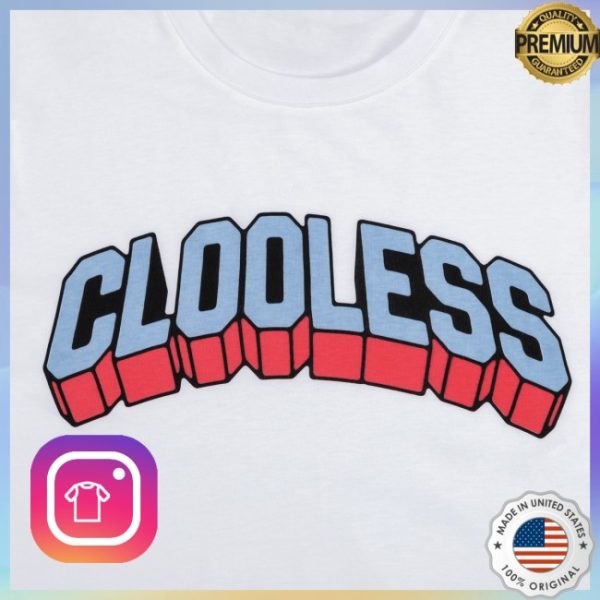 kenny Clooless Merch Block Party Tee White