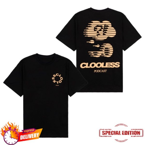 kenny Clooless Merch Static Thoughts Tee Black1