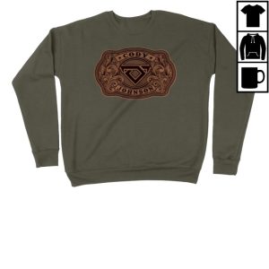 kenny Cody Johnson Merch Store Leather Buckle Sweatshirt kenny Cody Johnson Merch Store Leather Buckle Sweatshirt